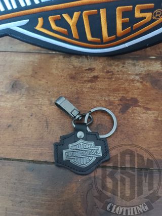 Portachiavi Harley-Davidson Pelle
