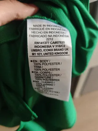 Camiseta Selección Irlanda Umbro Verde