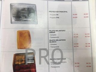 Tulipa intermitente fiat uno izquierdo nuevo