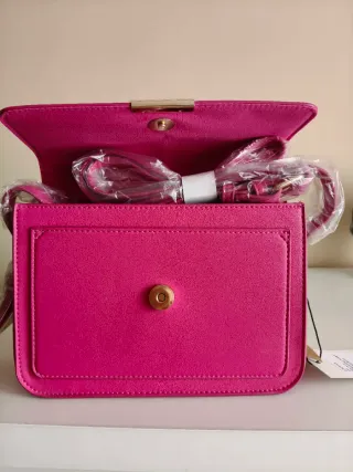 Bolso bandolera fucsia Anna Field