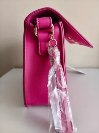 Bolso bandolera fucsia Anna Field