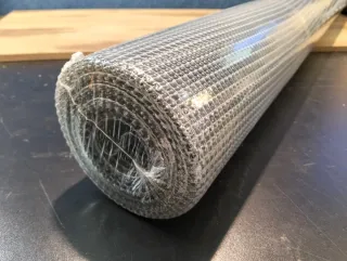 Malla Plástica Cuadrada Nortene 1x5 m Gris HDPE