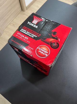 Batería Yuasa YT12A-BS Nueva