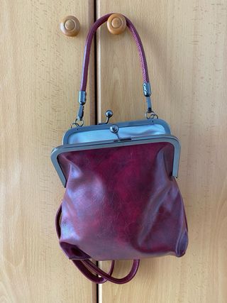 Bolso Vintage Rojo Mano/Hombro