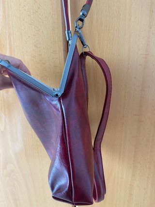 Bolso Vintage Rojo Mano/Hombro