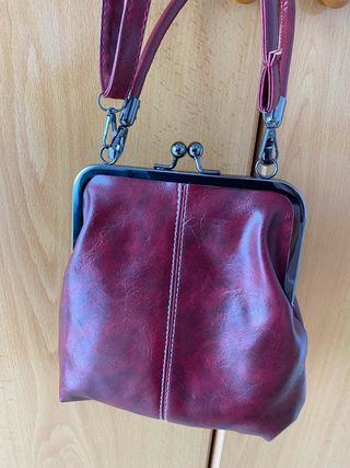 Bolso Vintage Rojo Mano/Hombro