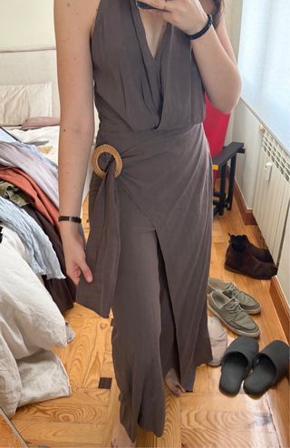 Mono Zara Halter Ramio Talla S