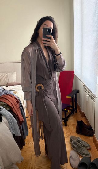 Mono Zara Halter Ramio Talla S