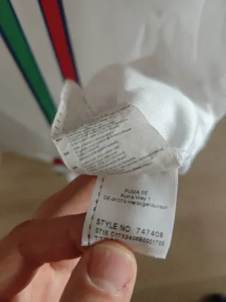 Camiseta Italia Puma Talla L