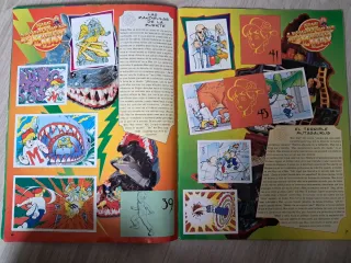 Álbum Cromos Mighty Max Aventuras