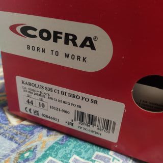 Zapatos COFRA Karolus S3S Talla 44