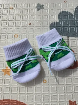 2 paia scarpine neonato