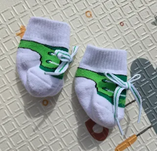 2 paia scarpine neonato