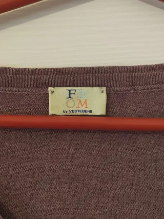 Cardigan lilla taglia S