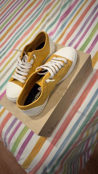 Zapatillas Fred Perry Amarillas