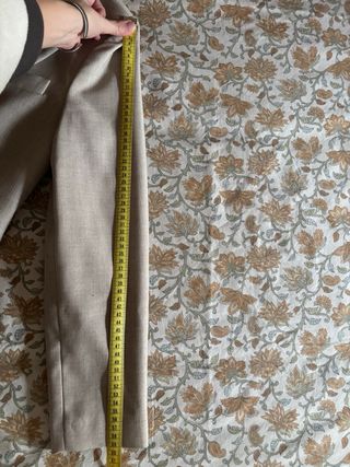 Americana Mango Crop Botón Beige XS