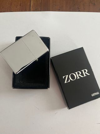 Accendino tipo Zippo con disegno gufo