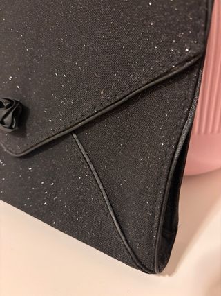 Bolso de mano fiesta negro
