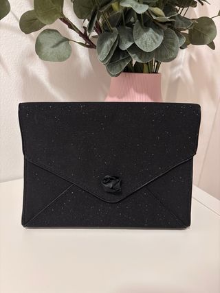 Bolso de mano fiesta negro