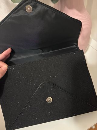 Bolso de mano fiesta negro