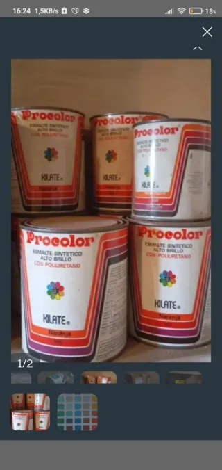 Pintura Titanlux y Procolor, 750ml, 375ml, 125ml