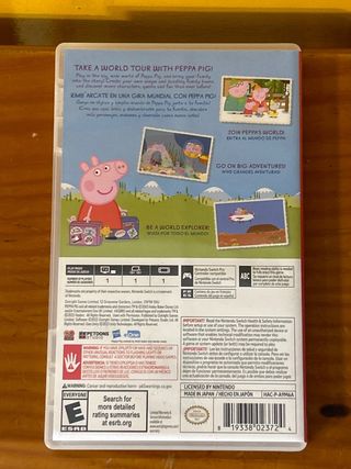Peppa Pig World Adventures Nintendo Switch.