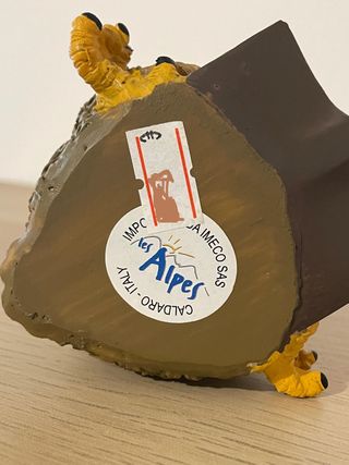 Gufo Les Alpes originale con libro