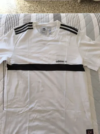 Camiseta Adidas Talla M Blanca