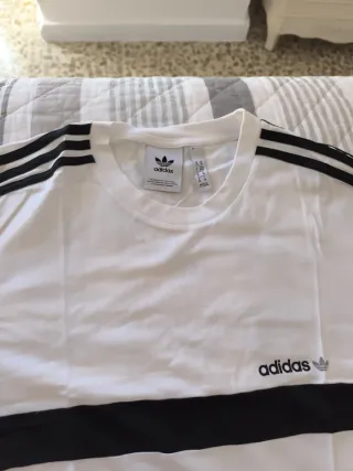 Camiseta Adidas Talla M Blanca