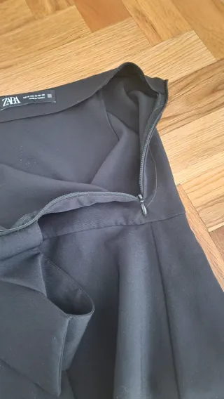 Falda pantalón negra