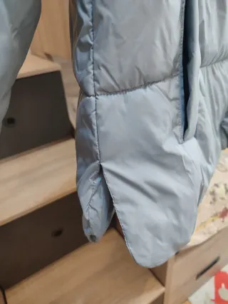 Chaqueta acolchada azul talla S