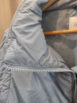 Chaqueta acolchada azul talla S