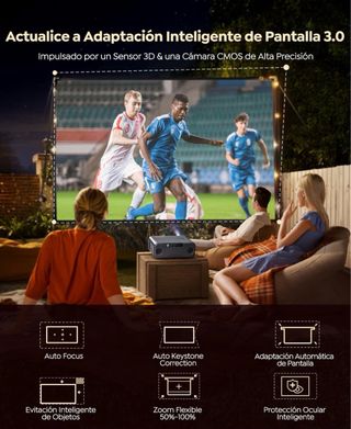 Proyector Wimius P62 Negro