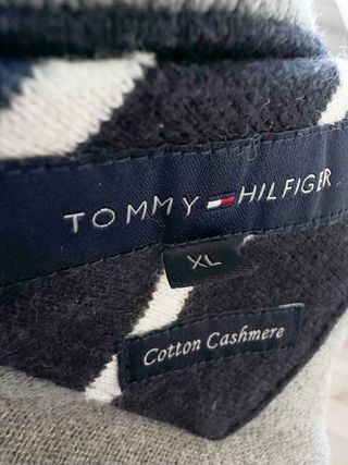 Maglione Tommy Hilfiger Uomo XL Cotone Cashmere Gr