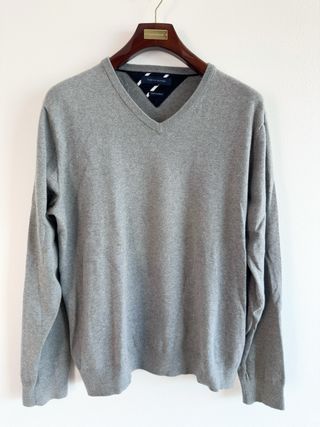 Maglione Tommy Hilfiger Uomo XL Cotone Cashmere Gr