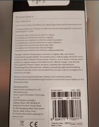 Xiaomi Mi Band 4 Smartwatch