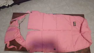 Saco para carrito de bebé rosa