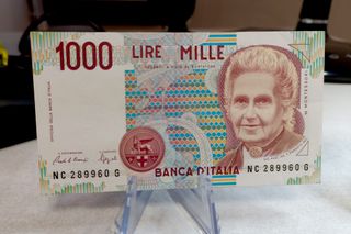 Lotto 3 Banconote Lire Italiane 1000