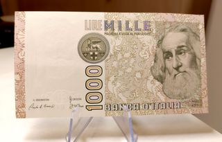 Lotto 3 Banconote Lire Italiane 1000