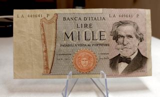 Lotto 3 Banconote Lire Italiane 1000