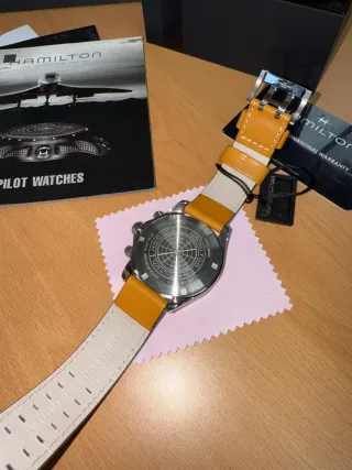 Hamilton Khaki Aviation Pilot Reloj Cronógrafo Nar