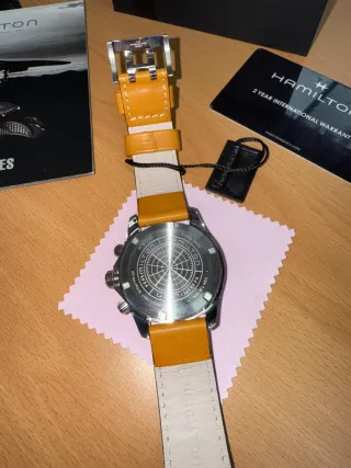 Hamilton Khaki Aviation Pilot Reloj Cronógrafo Nar