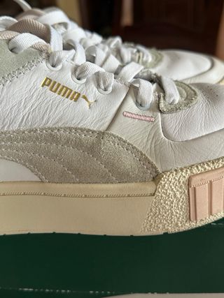 Puma sneakers donna beige e bianche