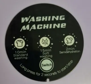 Máquina de Lavar Roupa Portátil Dobrável