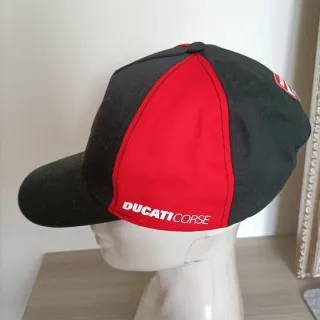 Cappello Ducati Corse Nero e Rosso