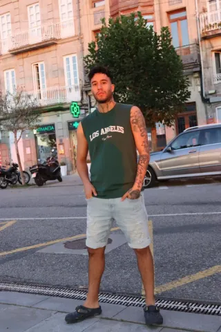 Camiseta sin mangas hombre Talla M