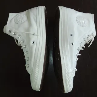 Converse Bianche Alte