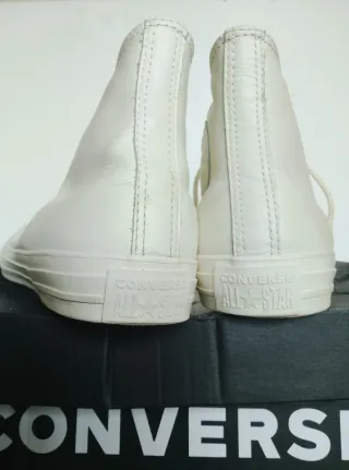 Converse Bianche Alte