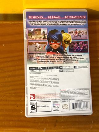 Videojuego Nintendo Switch Miraculous.