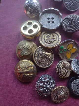 Lote Botones Colección Vintage